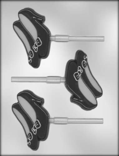 High Heel Shoes Lollipop Chocolate Mould - Click Image to Close